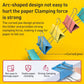 Deli 8556ES60pcs / Box Colorful Binder Clip Bill Clip Dovetail Clip Metal Iron Bill Clip, 15mm x 60pcs / Box, 19mm x 40pcs / Box