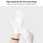 Labor Protection White Anti-sweat Cloth Thickened Gloves 1 Pair