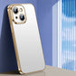 SULADA Electroplating Frosted TPU Phone Case, For iPhone 15