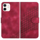 YX0060 Elephant Head Embossed Phone Leather Case with Lanyard, For iPhone 13 mini, For iPhone 12/12 Pro, For iPhone 12 Pro Max