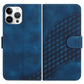 YX0060 Elephant Head Embossed Phone Leather Case with Lanyard, For iPhone 13 mini, For iPhone 12/12 Pro, For iPhone 12 Pro Max