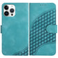 YX0060 Elephant Head Embossed Phone Leather Case with Lanyard, For iPhone 13 mini, For iPhone 12/12 Pro, For iPhone 12 Pro Max