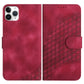 YX0060 Elephant Head Embossed Phone Leather Case with Lanyard, For iPhone 12 mini, For iPhone 11 Pro Max, For iPhone 11
