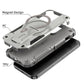 Armor Magsafe Holder PC Hybrid TPU Phone Case, For iPhone 12 Pro Max