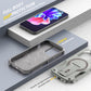 Armor Magsafe Holder PC Hybrid TPU Phone Case, For iPhone 12 Pro Max