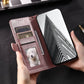 For Motorola Moto G34 Simple 6-Card Wallet Leather Phone Case(Rose Gold)