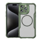 Carbon Fiber Texture MagSafe Translucent Phone Case, For iPhone 16 Pro, For iPhone 16 Plus, For iPhone 16, For iPhone 15 Pro Max, For iPhone 15 Pro, For iPhone 15 Plus / 14 Plus