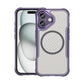 Carbon Fiber Texture MagSafe Translucent Phone Case, For iPhone 16 Pro, For iPhone 16 Plus, For iPhone 16, For iPhone 15 Pro Max, For iPhone 15 Pro, For iPhone 15 Plus / 14 Plus