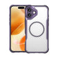 Carbon Fiber Texture MagSafe Translucent Phone Case, For iPhone 16 Pro, For iPhone 16 Plus, For iPhone 16, For iPhone 15 Pro Max, For iPhone 15 Pro, For iPhone 15 Plus / 14 Plus