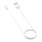 For Huawei Band 10 / 9 / 8 / Watch Fit3 xDfind USB Port Magnetic Charging Cable, Length: 1m, USB Port (White), USB Port (Black)