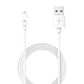 For Huawei Band 10 / 9 / 8 / Watch Fit3 xDfind USB Port Magnetic Charging Cable, Length: 1m, USB Port (White), USB Port (Black)