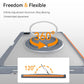 Colorful Backlight Bluetooth Keyboard Leather Tablet Case with Rotating Holder, For iPad Air 11 2025 / iPad 2025 / 2022
