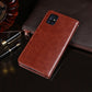 idewei Crazy Horse Texture Horizontal Flip Leather Case with Holder & Card Slots & Wallet, For Samsung Galaxy M51, For Samsung Galaxy S20 FE