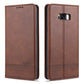 AZNS Magnetic Calf Texture Horizontal Flip Leather Case with Card Slots & Holder & Wallet, For Samsung Galaxy S8, For Samsung Galaxy S8+, For Samsung Galaxy S9, For Samsung Galaxy S9+