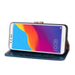 Business Style Oil Wax Texture Horizontal Flip Leather Case for Huawei Honor 7A (with fingerprint hole), with Holder & Card Slots & Wallet, For Huawei Honor 7A