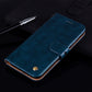Business Style Oil Wax Texture Horizontal Flip Leather Case for Huawei Honor 7A (with fingerprint hole), with Holder & Card Slots & Wallet, For Huawei Honor 7A