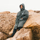 FREE BEANIE | Recycled Fleece Changing Robe “FatWrap” | Waterproof |Beach | Swimming | Surfing | Coat