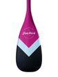 FREE BAG | 3 Piece Full Carbon Paddle Board Paddle - Blue/Pink/Black