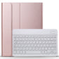 A11 Bluetooth 3.0 Ultra-thin ABS Detachable Bluetooth Keyboard Leather Tablet Case for iPad Air 4 / Air 5 / Pro 11 inch 2022 / 2021 / 2020 / 2018, with Holder, For iPad Air 4 / Air 5 / Pro 11 inch 2022 / 2021 / 2020 / 2018