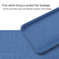 For iPhone SE 2020 & 8 & 7 Pure Color Liquid Silicone + PC Shockproof Defender Case(Dark Blue)