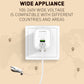 LDNIO A201 2.4A Dual USB Charging Head Travel Direct Charge Mobile Phone Adapter Charger With Micro USB Data Cable, Micro USB