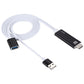 USB 3.0 Female HDMI HD 1080P Video Converter HDTV Cable(Black)