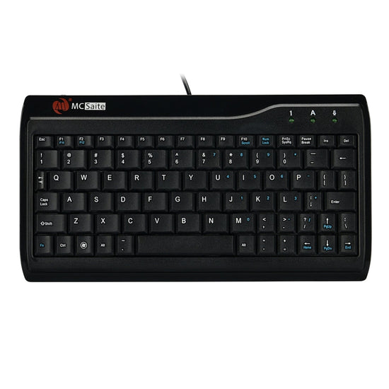 MC Saite MC-8017 Wired 78 Keys Mini Multimedia Computer Keyboard, MC-8017