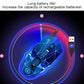 YINDIAO A7 2.4GHz 1600DPI 3-modes Adjustable 7-keys Rechargeable RGB Light Wireless Silent Gaming Mouse