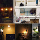 E27 Wire Cap Switch Lamp Holder Chandelier Power Socket with 1.8m Extension Cable, Big UK Plug(Black)
