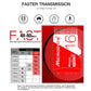 MICRODATA 16GB High Speed U1 Red and White TF(Micro SD) Memory Card, 16GB