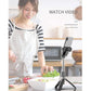 L02 100cm Multi-function Adjustable Bluetooth Self-timer Pole Tripod Selfie Stick (Black)
