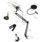BM-800 Network K-Song Dedicated High-end Metal Shock Mount Microphone Set(Black)
