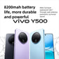 vivo Y500, 8GB+128GB, 6.77 inch Android 15 OriginOS 5 Dimensity 7300 Octa Core, OTG, NFC, Network: 5G, 8GB+128GB