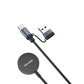 Magnetic Galaxy Watch Charger USB A + USB C VD-WLC013