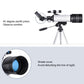 WR852 16x/66x70 High Definition High Times Astronomical Telescope with Tripod(Blue)