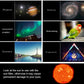 WR852 16x/66x70 High Definition High Times Astronomical Telescope with Tripod(Blue)