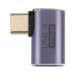40Gbps USB-C / Type-C Male to Female Elbow Adapter, Type-C 4.0 M to F Elbow 1