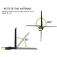 EDUP EP-AC1669 AC1300Mbps 2.4GHz & 5.8GHz Dual Band USB WiFi Adapter External Network Card with 2dbi Antenna