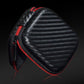KZ Data Wire Charger Earphone Portable Carbon Fibre Texture Receiving Case, Square