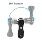 PULUZ CNC Aluminum Ball Joint Mount with 2 Long Screws for GoPro, Insta360, DJI and Other Action Cameras, CN Stock