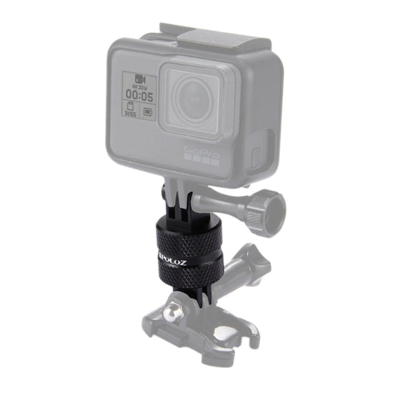 PULUZ 360 Degree Rotation CNC Swivel Pivot Extension Arm Tripod Mount for GoPro, Insta360, DJI and Other Action Cameras