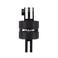 PULUZ 360 Degree Rotation CNC Swivel Pivot Extension Arm Tripod Mount for GoPro, Insta360, DJI and Other Action Cameras