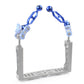 PULUZ 5.0 inch 12.6cm Aluminum Alloy Dual Balls Arm, Ball Diameter: 25mm, 5.0 inch (Blue), 5.0 inch (Red)