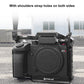 For Panasonic Lumix DC-S5 II / DC-S5 IIX PULUZ Metal Camera Cage Stabilizer(Black)
