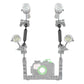 PULUZ  9 inch 23cm Length 20.8mm Diameter Dual Balls Carbon Fiber Floating Arm, Ball Diameter: 25mm, 9 inch Black