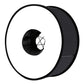 PULUZ 45cm Round Style Macro and Portrait Softbox SpeedLite Flash Light Foldable Diffuser, 45cm Round