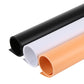 PULUZ Photography Background PVC Paper Kits for Studio Tent Box, Size: 156cm x 80cm, Backdrop 80cm(White), Backdrop 80cm(Orange)