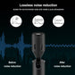 PULUZ 8PIN Jack Mobile Phone Omnidirectional Condenser Adjustable Microphone(Black)