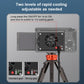 PULUZ Camera Cooling Fan Semiconductor Radiator for Sony / Canon / FUJIFILM / Nikon Cameras (Black)