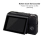 PULUZ Soft Silicone Protective Case for Canon EOS G7 X Mark II(Black)